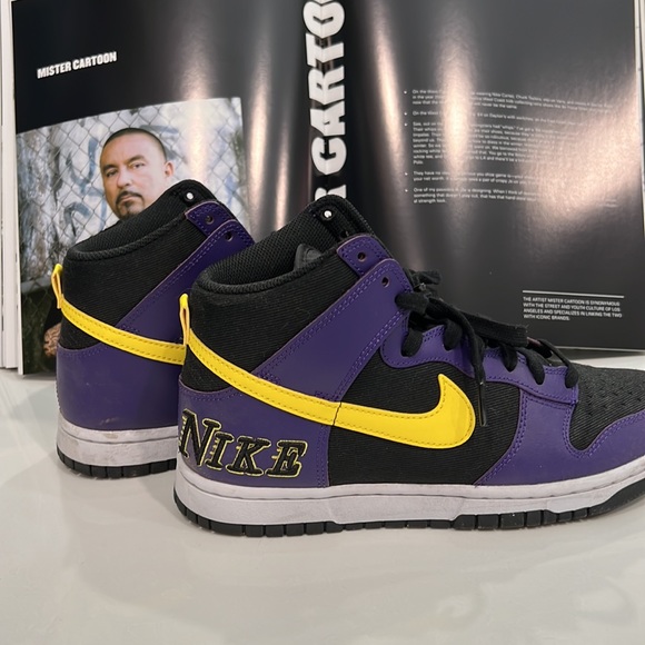 Nike Sb Lakers Collab 8.5 mens - Picture 3 of 3